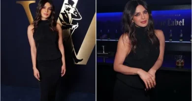 Priyanka Chopra Wows in Glamorous Black Gown at Pre-Met Gala 2025